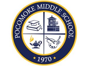 the pocomoke middle school logo