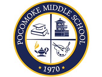 the pocomoke middle school logo