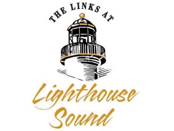 the links at lighthouse sound logo